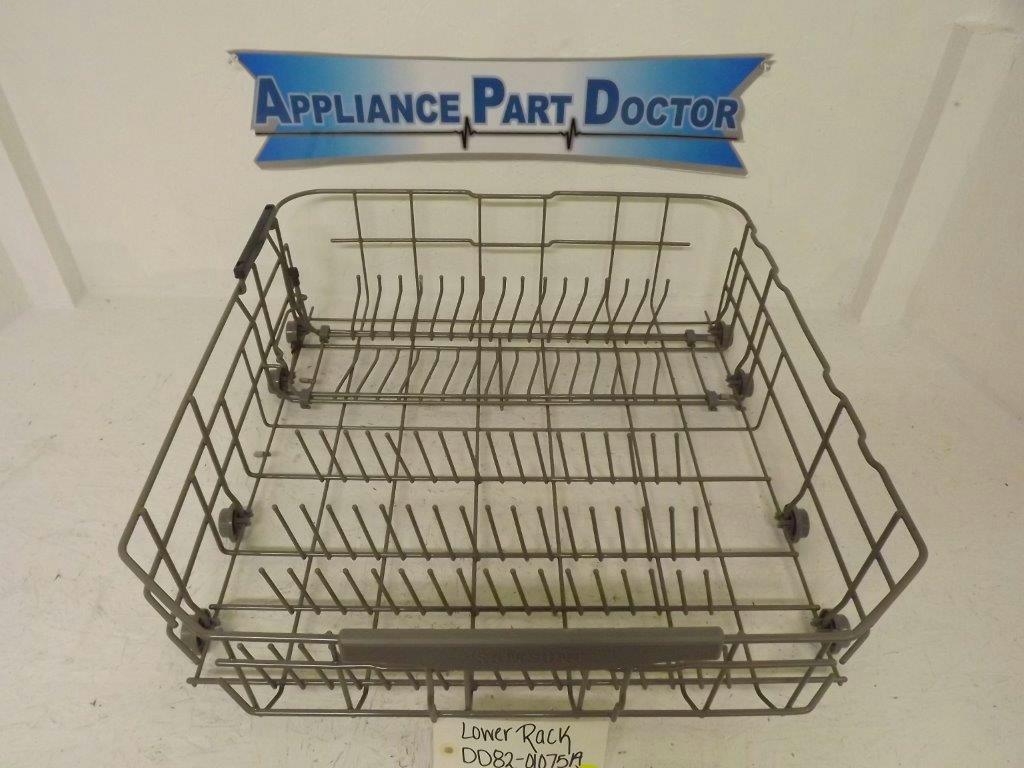 SAMSUNG DISHWASHER DD82-01075A LOWER RACK USED SAMSUNG DISHWASHER DD82-01075A LOWER RACK USED